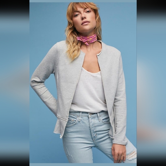 dolan Jackets & Blazers - Dolan Light Gray Women's Blazer